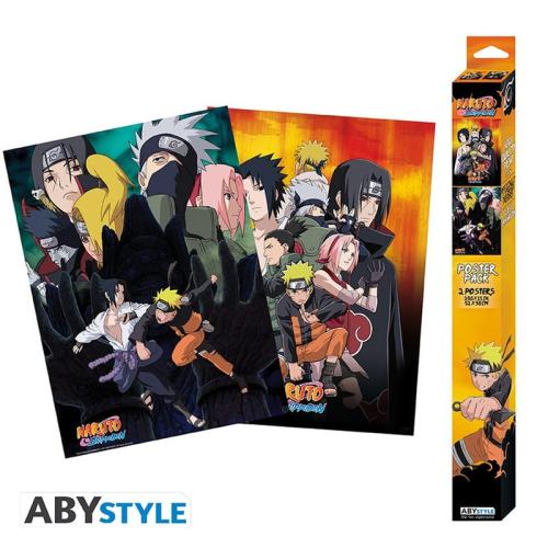 Αφίσα Abysse Corp Naruto Shippuden Ninjas 2 Chibi Posters