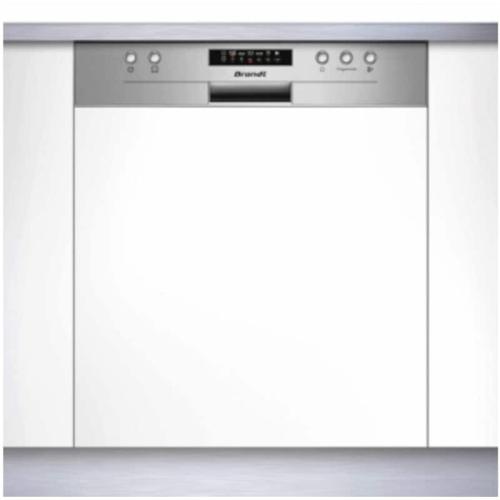 Εντοιχιζόμενο πλυντήριο πιάτων BRANDT BDJ325LB 13 Σερβίτσια με Dual Zone και Πρόγραμμα Eco - Λευκό