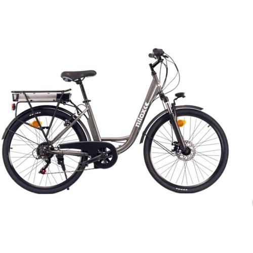 Ηλεκτρικό ποδήλατο Nilox Doc J5 Plus - Γκρι/Μαύρο