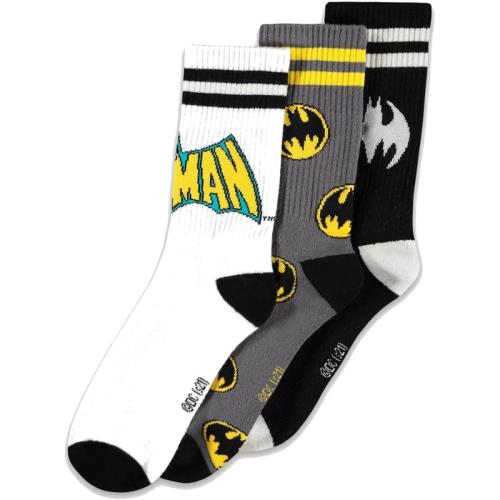 Κάλτσες Difuzed Batman - Sport Socks - Νο 39-42 (3 τεμάχια)