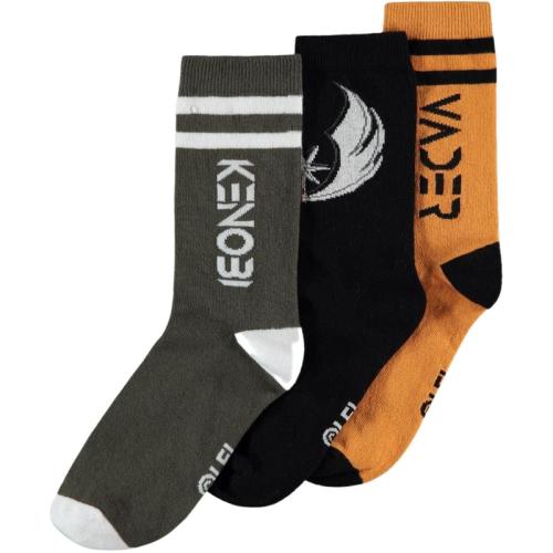 Κάλτσες Difuzed Obi-Wan-Kenobi - Crew Socks - Νο 39-42 (3 τεμάχια)
