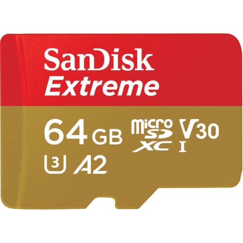 Κάρτα Μνήμης SanDisk Extreme microSDXC UHS-I 64GB