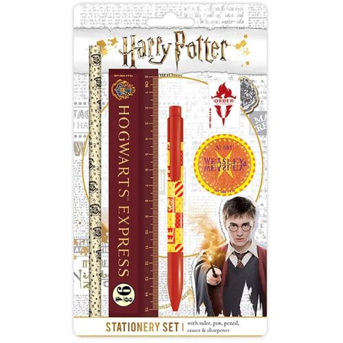 Σετ Δώρου Pyramid - Harry Potter - First Year - Stationary Set ( Χάρακας Μολύβι Στυλό Ξύστρα Γόμα)