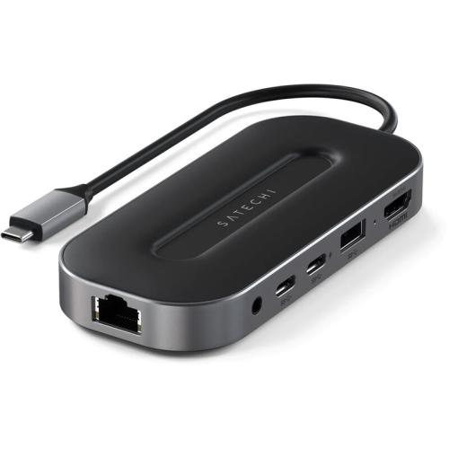 USB Hub Satechi Multiport 6 Ports - Μαύρο