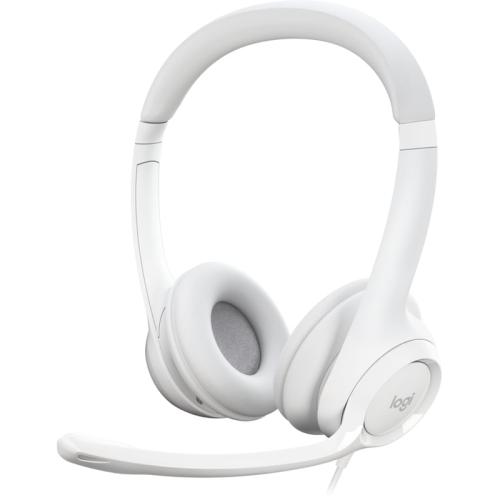 Ακουστικά Headset Logitech H390 wired with mic - Λευκό