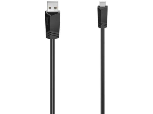 Καλώδιο HAMA USB 2.0 A/MINI USB M/M 1,50M