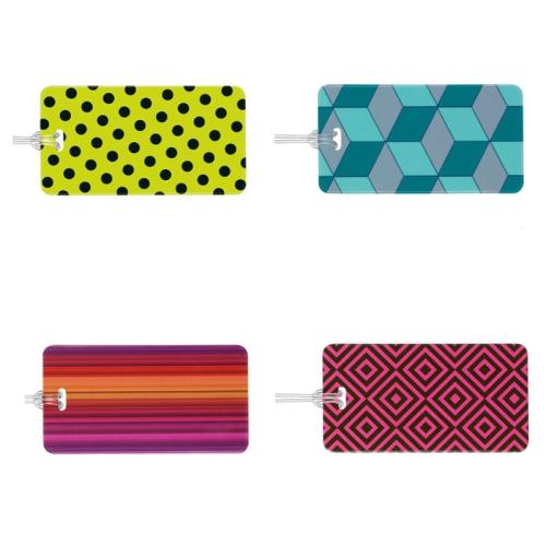 Luggage Tag - Go Travel Tag Me Patterned - Αξεσουάρ ταξιδίου