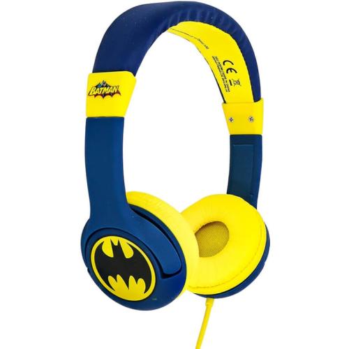 Παιδικό Gaming Headset OTL Batman - Μπλε/Κίτρινο