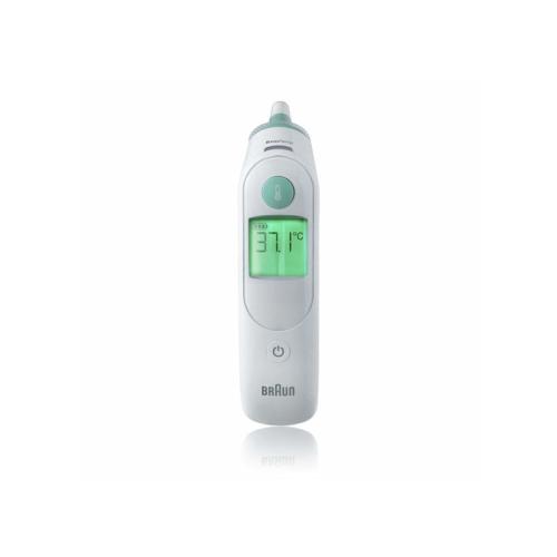 Ψηφιακό Θερμόμετρο Αυτιού BRAUN IRT 6515 με Υπέρυθρες Κατάλληλο για Μωρά Λευκό