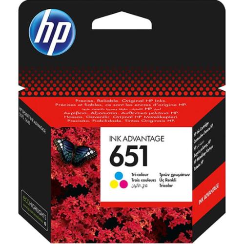 Μελάνι HP 651 Color - C2P11AE