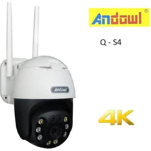 Έξυπνη Αδιάβροχη Εξωτερική Κάμερα Καταγραφής Wifi Q –s4 Andowl