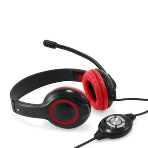 Headset Conceptronic Usb 2m Red