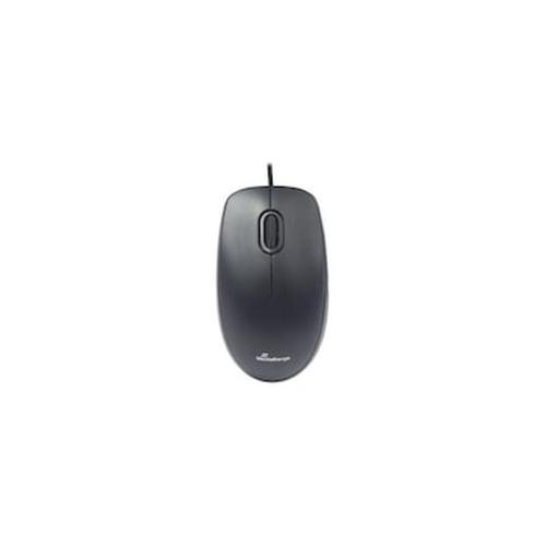 Mediarange Optical Mouse Corded 3-button Silent-click (black, Wired) (mros212)