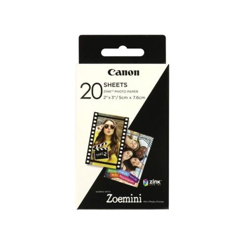 Canon Zoe Mini Χαρτί Φωτοαντιγραφικό Zink (2x3) 20 φύλλα