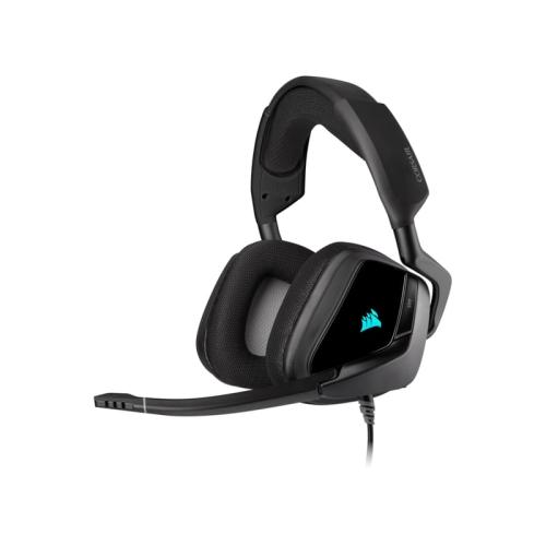 Corsair Void RGB Elite 7.1 Surround - Wired Gaming Headset Μαύρο/Carbon