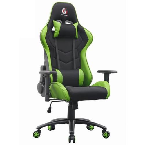 Gaming Καρέκλα Γραφείου Gembird GC-01 από Τεχνητό Δέρμα - Μαύρο/Πράσινο