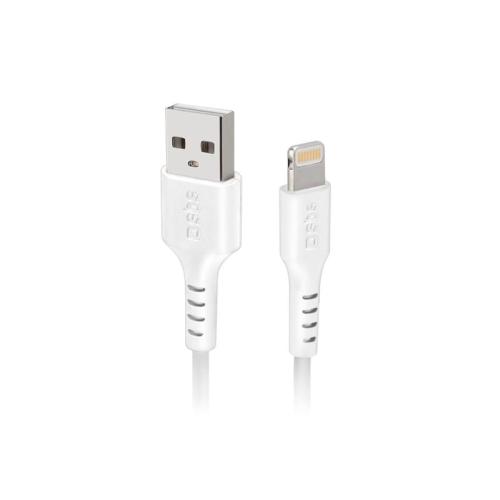 Καλώδιο SBS USB-A 2.0 σε Lightning 1m - Λευκό