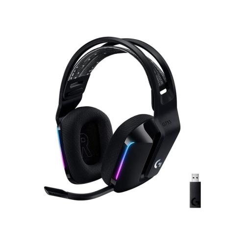 Logitech G733 - Wireless Gaming Headset Lightspeed RGB - Μαύρο