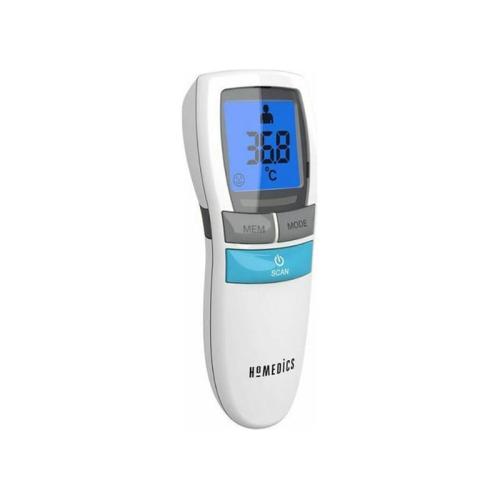 Ψηφιακό Θερμόμετρο Μετώπου HOMEDICS TE-200-EU με Υπέρυθρες Κατάλληλο για Μωρά Λευκό