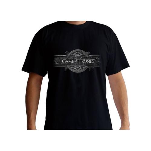 T-Shirt Abysse Game of Thrones Opening Logo Μαύρο - XL