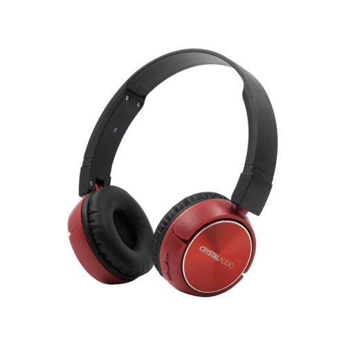 Ακουστικά Κεφαλής Crystal Audio BT-04 - Κόκκινο