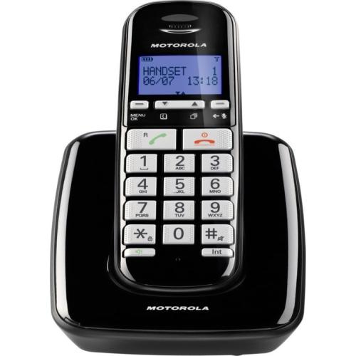 Ασύρματο Τηλέφωνο Motorola S3001 - Μαύρο