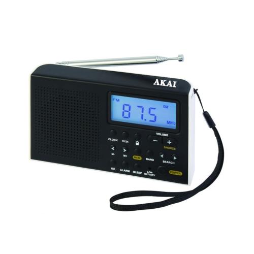Φορητό Ράδιο AKAI AWBR-305 - Μαύρο