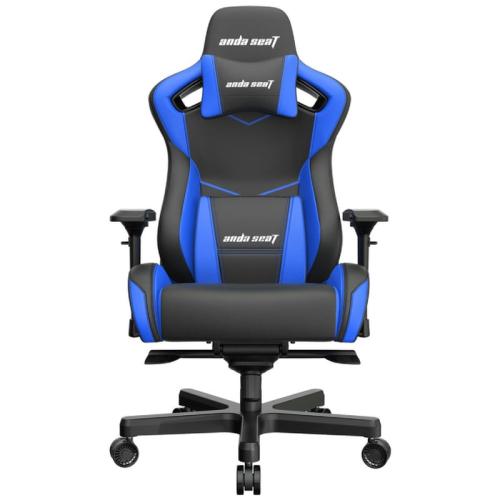 Gaming Καρέκλα Γραφείου Anda Seat AD12XL Kaiser II από Τεχνητό Δέρμα - Μαύρο/Μπλε