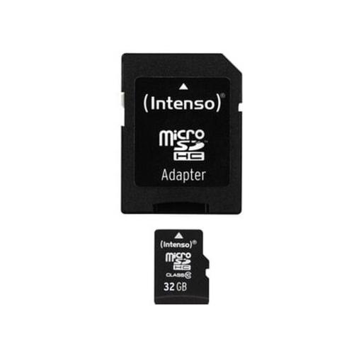 Κάρτα μνήμης microSDHC 32GB Class 10 SD Adapter - Intenso 3413480