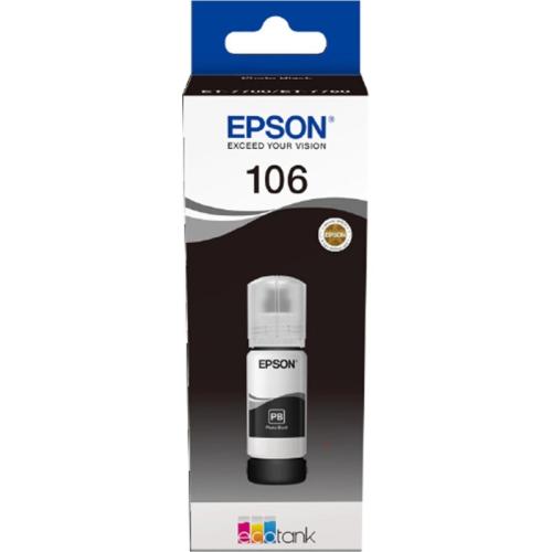 Μελάνι Epson 106 C13T00R140 - Μαύρο