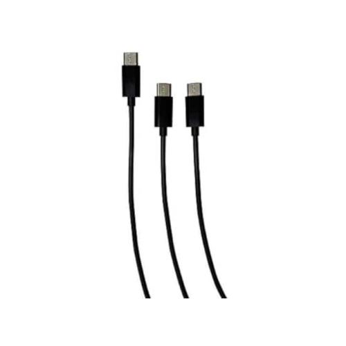 Steelplay Double Play Charge Cable - Καλώδιο Διπλής Φόρτισης για PS5 - Μαύρο