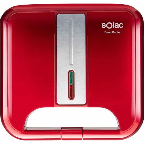 Τοστιέρα SOLAC SD5057 για 2 Τοστ 750 W Κόκκινο