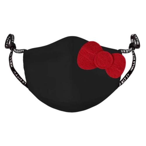 Υφασμάτινη Μάσκα Προσώπου Difuzed Hello Kitty Bow Logo - Μαύρο