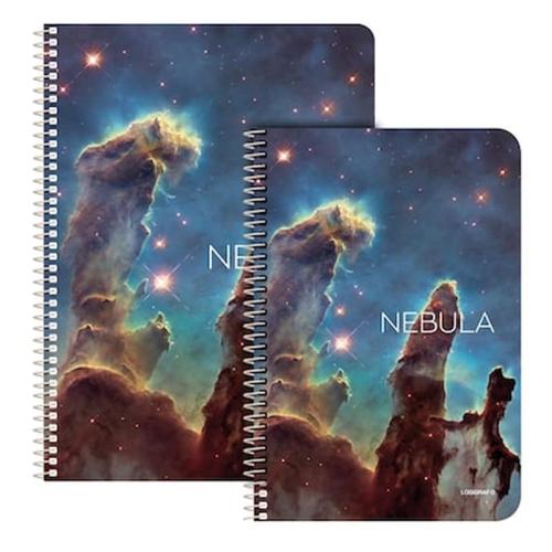 Τετράδιο Σπιράλ LOGIGRAF Β5 4 Θεμάτων Nebula (1 Τεμάχιο)