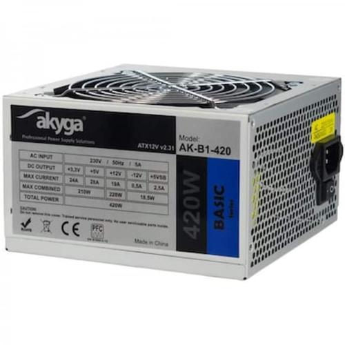 Akyga Ak-b1-420 Power Supply Unit 420 W Atx Grey