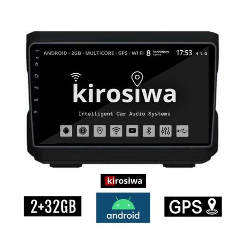 Kirosiwa Ηχοσύστημα με Οθόνη Αφής 9 Android GPS Wi-Fi Bluetooth (2GB+32GB) AR-1145 για JEEP Grand Cherokee
