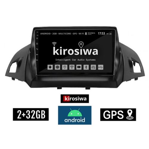 Kirosiwa Ηχοσύστημα με Οθόνη Αφής 9 Android GPS Wi-Fi Bluetooth (2GB+32GB) RX-9335 για FORD C-MAX