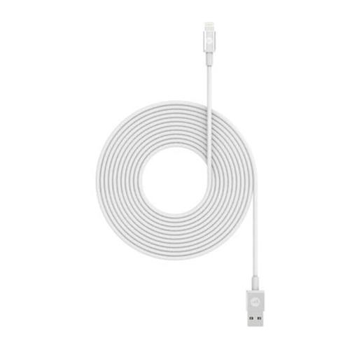 Mophie Charging Cable Καλώδιο Φόρτισης Lightning (3 Μέτρα – Λευκό)