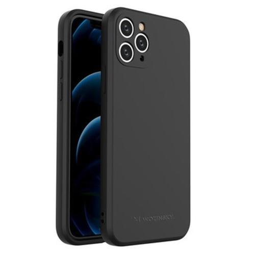 Wozinsky Color Case Silicone Flexible Durable Case Iphone 11 Pro Μαύρο