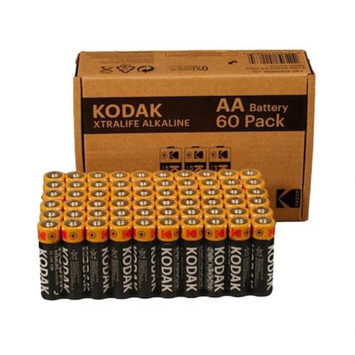 Μπαταρία Αλκαλική Kodak Xtralife Aa (60 Pack)