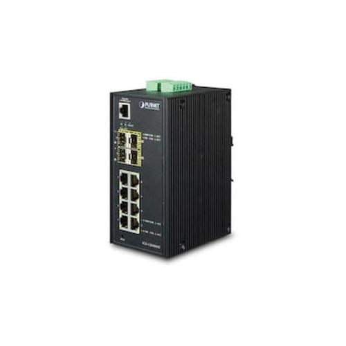 Network Switch Planet Industrial 8-port 10-100-1000t And 4-port 100-1000x