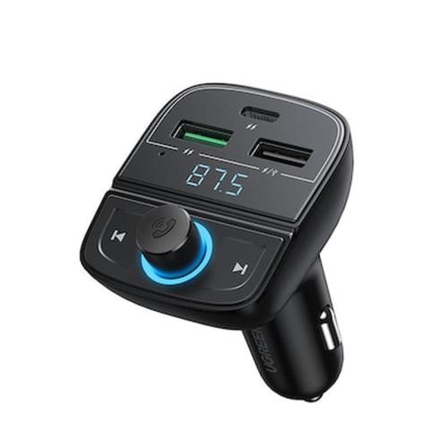 Ugreen Fm Transmitter Bluetooth 50 Car Charger Mp3 3x Usb Tf Micro Sd 48 A Black Cd229 80910