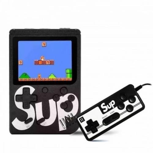 Retro Rechargeable Sup Game Console With 400 Games And Tv Control Black