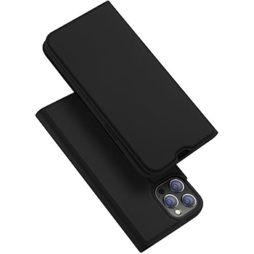 Θήκη Βιβλίο Leather Wallet Dux Ducis Flip Cover Μαύρη (iphone 13 Pro)