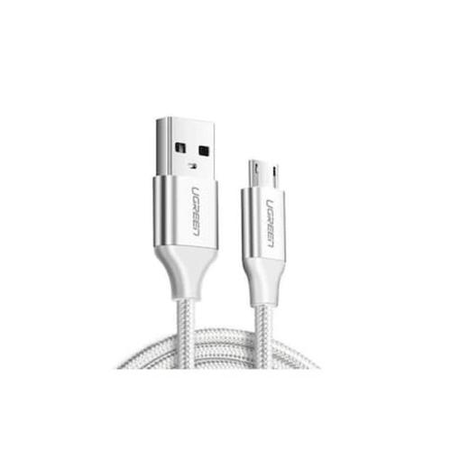 Ugreen Usb - Micro Usb Cable Qc 3.0 Compatible , 2.4a , 1m - White