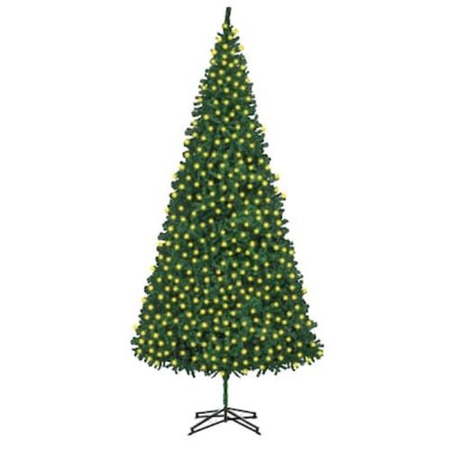 Vidaxl Χριστουγεννιάτικο Δέντρο Τεχνητό Με Led Πράσινο 500 Εκ.