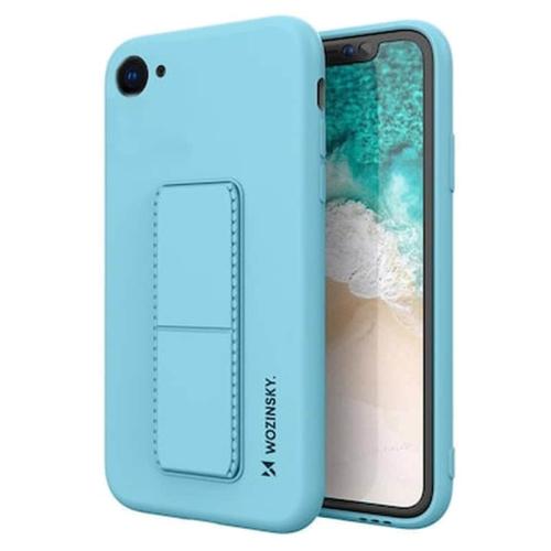 Wozinsky Kickstand Flexible Back Cover Case (iphone Se 2 / 8 / 7) Light-blue
