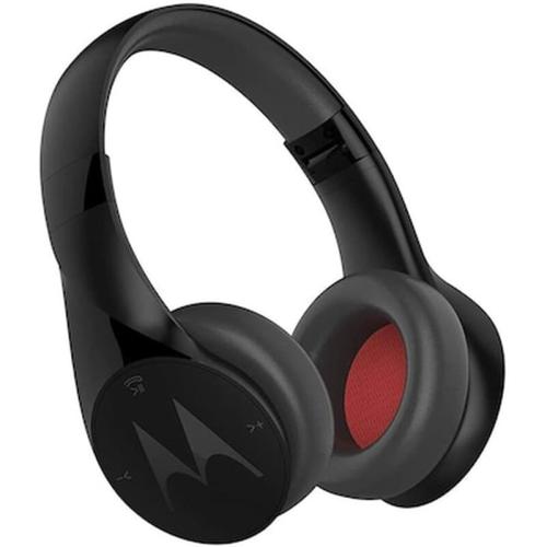 Bluetooth Headset Motorola Pulse Escape+ Μαύρο Ασύρματα Αδιάβροχα Over Ear Ακουστικά Hands Free