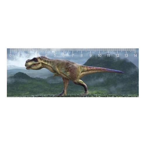 Χάρακας 3d 14 Εκ. Κινούμενος Δεινόσαυρος T-rex
