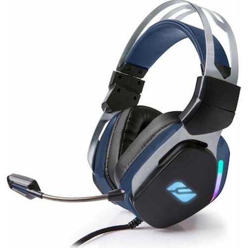 Muse M-230gh Over Ear Ακουστικά Gaming Headset (2x3.5mm) Black